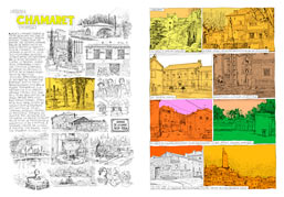 Planche dessine - Fruits de routes