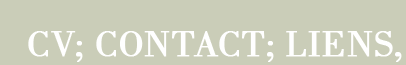 CV, contact et liens